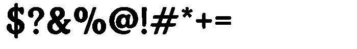 Aveloin Font OTHER CHARS
