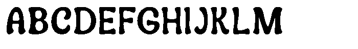 Aveloin Font UPPERCASE