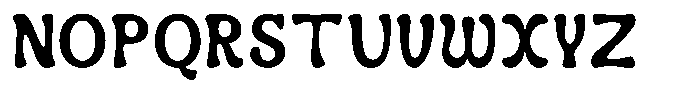 Aveloin Font UPPERCASE