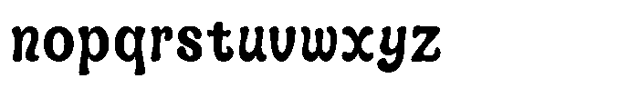 Aveloin Font LOWERCASE