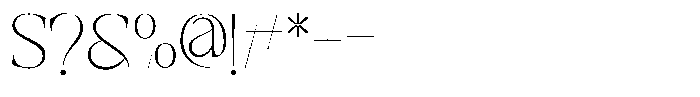 Aveloire Font OTHER CHARS