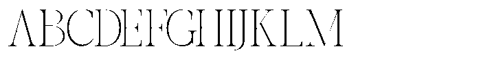 Aveloire Font UPPERCASE