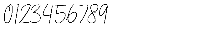 Avelora Script Font OTHER CHARS