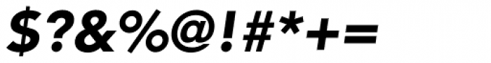 Avenir 95 Black Oblique Font OTHER CHARS