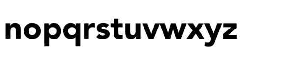 Avenir Arabic Black Font LOWERCASE