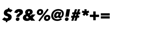 Avenir Next Hebrew Black Italic Font OTHER CHARS