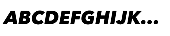 Avenir Next Hebrew Black Italic Font