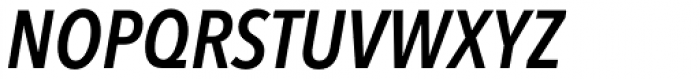 Avenir Next Pro Condensed Demi Italic Font UPPERCASE
