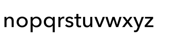 Avenir Next Thai Modern Medium Font LOWERCASE