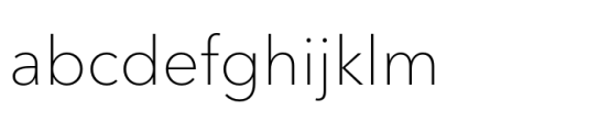 Avenir Next Thai Traditional Thin FONT