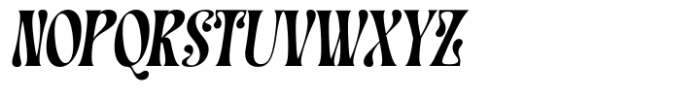 Avenolas Italic Font UPPERCASE