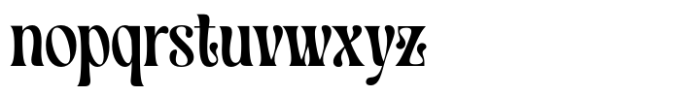 Avenolas Regular Font LOWERCASE