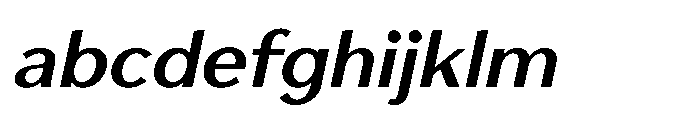 Avenyx Sans Bold Oblique FONT