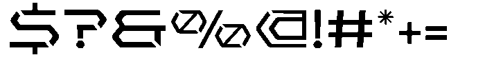 Aveqo Font OTHER CHARS