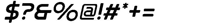 Averion Italic Font OTHER CHARS