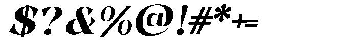 Avermont Italic Font OTHER CHARS