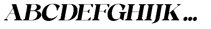 Avermont Italic Font UPPERCASE
