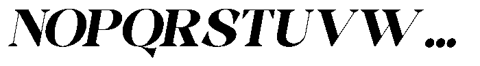Avermont Italic Font UPPERCASE