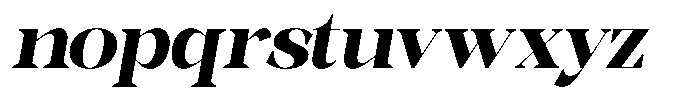 Avermont Italic Font LOWERCASE