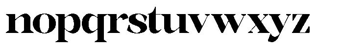 Avermont Regular Font LOWERCASE