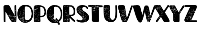 Averon Dust Font LOWERCASE