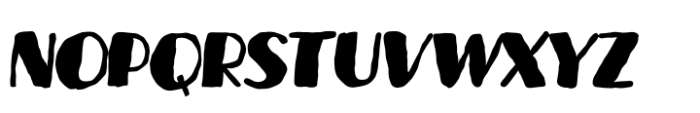Averon Inked Italic Font LOWERCASE