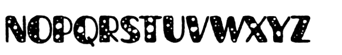 Averon Riverrock Rough Font UPPERCASE