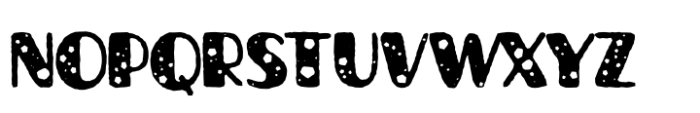 Averon Riverrock Rough Font LOWERCASE