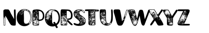 Averon Sandpaper Font UPPERCASE