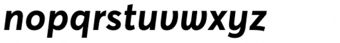Averta Bold Italic Font LOWERCASE