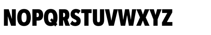 Averta Standard PE Condensed Black Font UPPERCASE