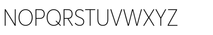 Averta Standard PE Narrow Thin Font UPPERCASE