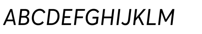 Averta Standard PE Variable Italic Font UPPERCASE