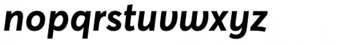 Averta Std PE Bold Italic Font LOWERCASE