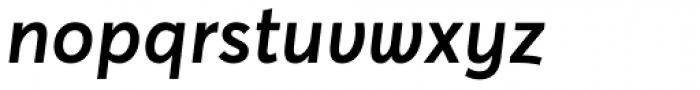 Averta Std SemiBold Italic Font LOWERCASE