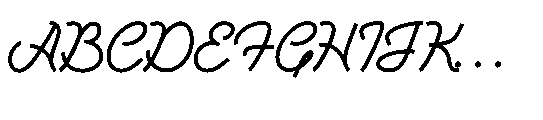 Averty Meadow Regular Font UPPERCASE
