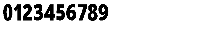 Avestra Black Condensed Font OTHER CHARS