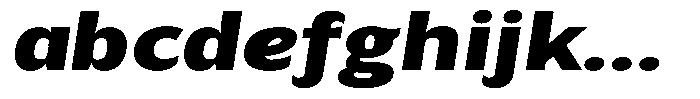 Avestra Black Expanded Italic FONT
