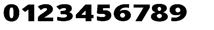 Avestra Black Expanded Font OTHER CHARS