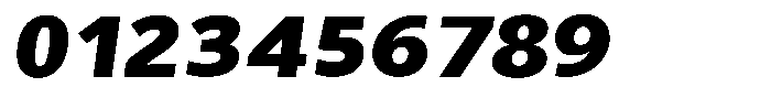 Avestra Black Sem Exp Italic Font OTHER CHARS