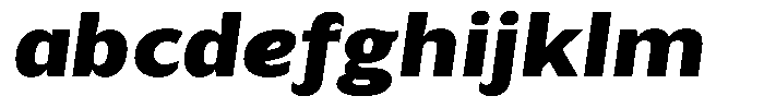 Avestra Black Sem Exp Italic FONT