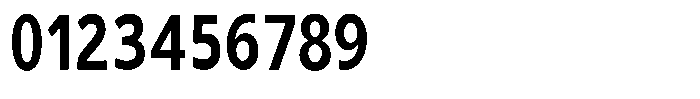 Avestra Bold Condensed Font OTHER CHARS