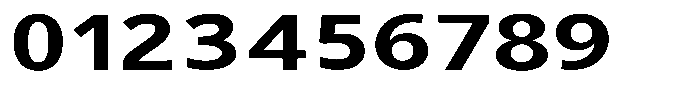Avestra Bold Expanded Font OTHER CHARS