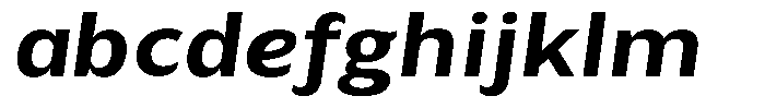 Avestra Bold Sem Exp Italic FONT