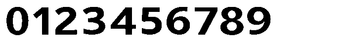 Avestra Bold Semi Expanded Font OTHER CHARS