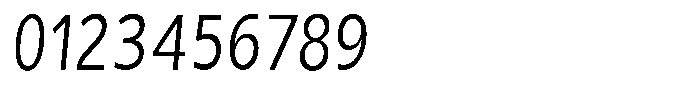 Avestra Condensed Italic Font OTHER CHARS