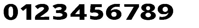Avestra Extra Bold Expanded Font OTHER CHARS