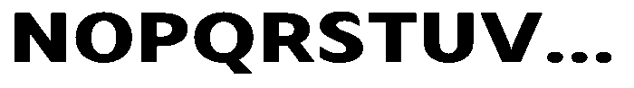 Avestra Extra Bold Expanded Font UPPERCASE