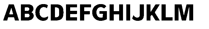 Avestra Extra Bold Font UPPERCASE