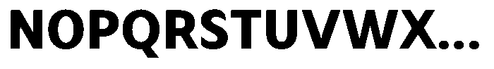 Avestra Extra Bold Font UPPERCASE